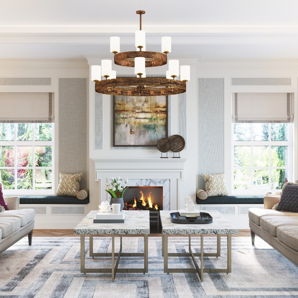Sunningdale New Build | Living Space | Interior Designers